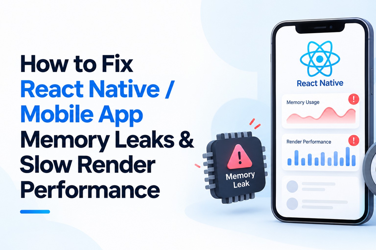 How to Fix React Native / Mobile App Memory Leaks & Slow Render Performance
